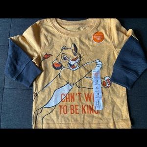 Boys lion king soft tee